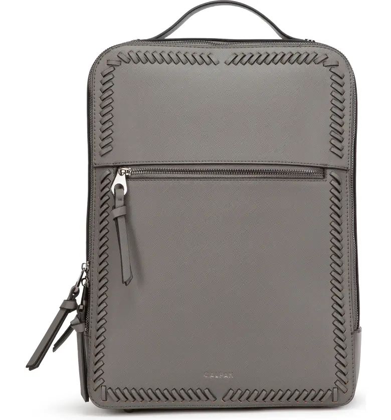 Kaya Faux Leather Laptop Backpack | Nordstrom