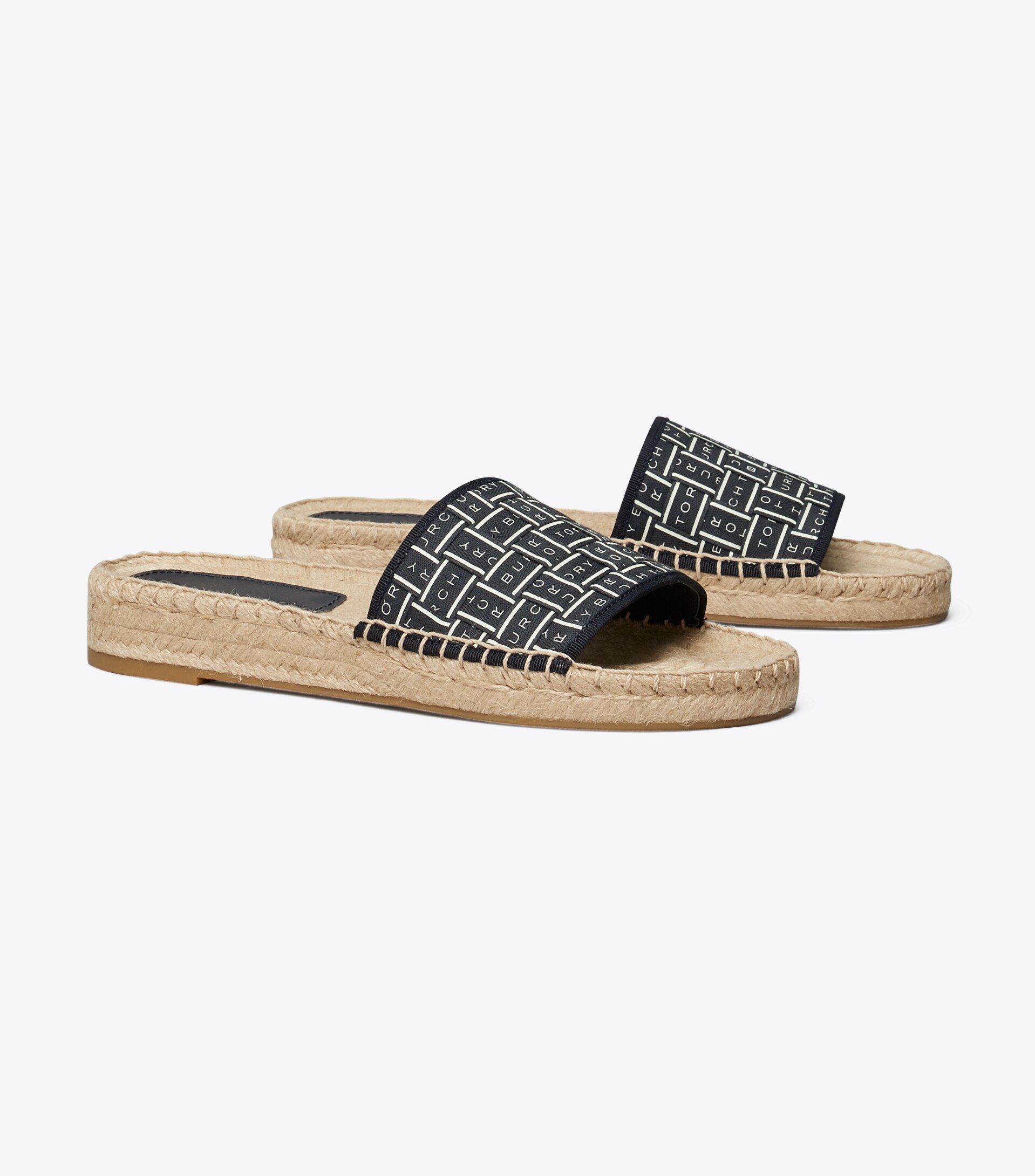 Tory Ribbon Espadrille Slide | Tory Burch (US)