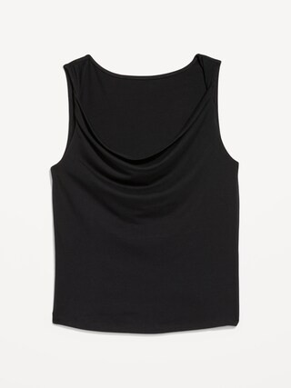 Cowl-Neck Twist-Strap Top | Old Navy (US)