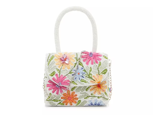 Kelly & Katie Beaded Floral Satchel | DSW