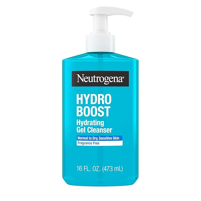 Neutrogena Hydro Boost Face Wash, Fragrance Free, Hydrating Facial Cleanser with Hyaluronic Acid,... | Amazon (US)