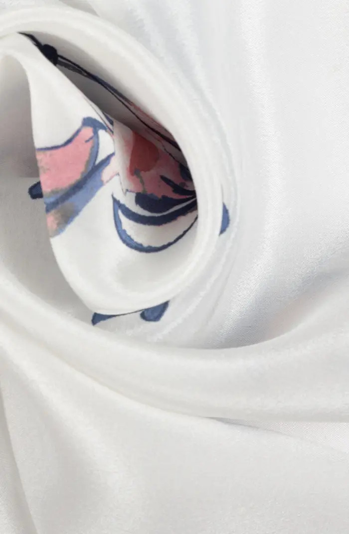 Lauren Ralph Lauren Floral Silk Square Scarf | Nordstrom | Nordstrom