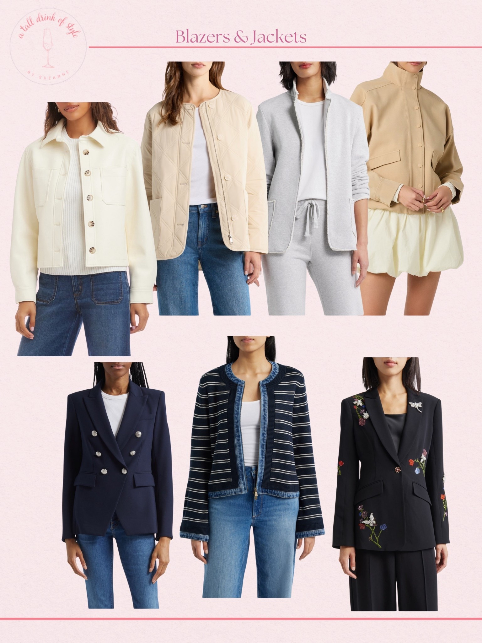 Blazers & Jackets 

#LTKTall #LTKSeasonal #LTKOver40