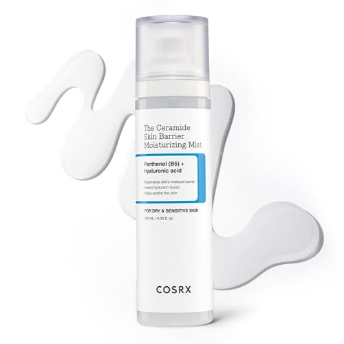COSRX Barrier Cream Face Mist - Milky Toner with Ceramide & Hyaluronic Acid, Hydrating and Soothing Facial Spray for All Skin Types, 4.06 fl.oz, Korean Skin Care | Amazon (US)