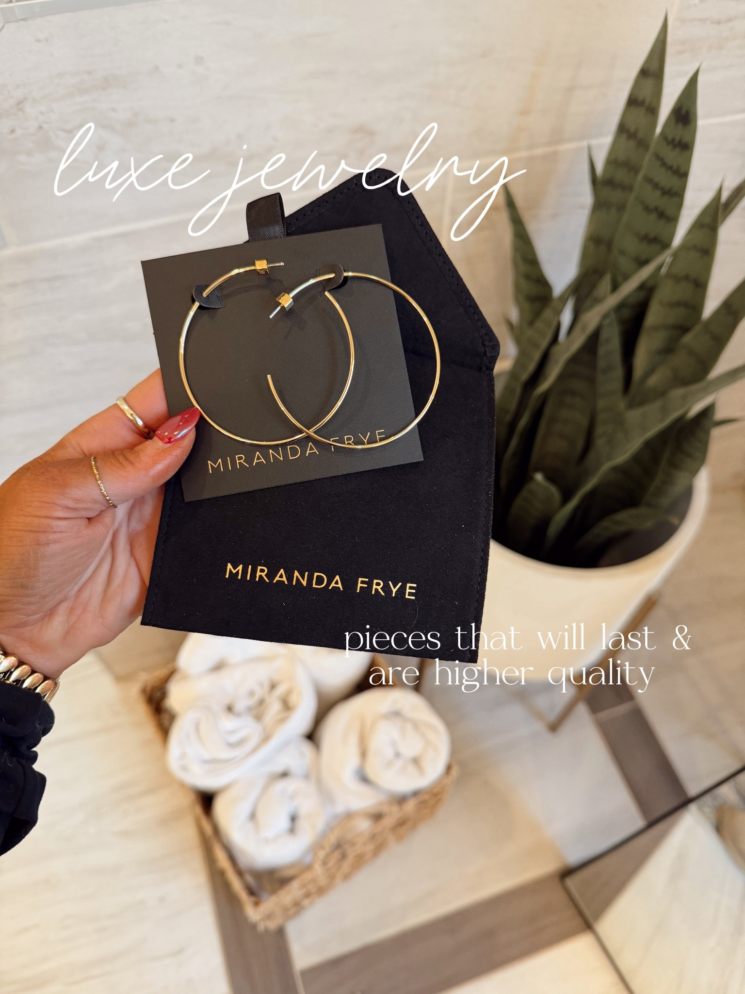 Luxe earrings 

#LTKBeauty #LTKFindsUnder50 #LTKSeasonal