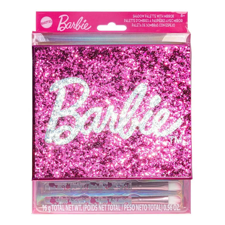 Barbie Shimmery Shadow Palette, 8 Colors, for Ages 8+ - Walmart.com | Walmart (US)