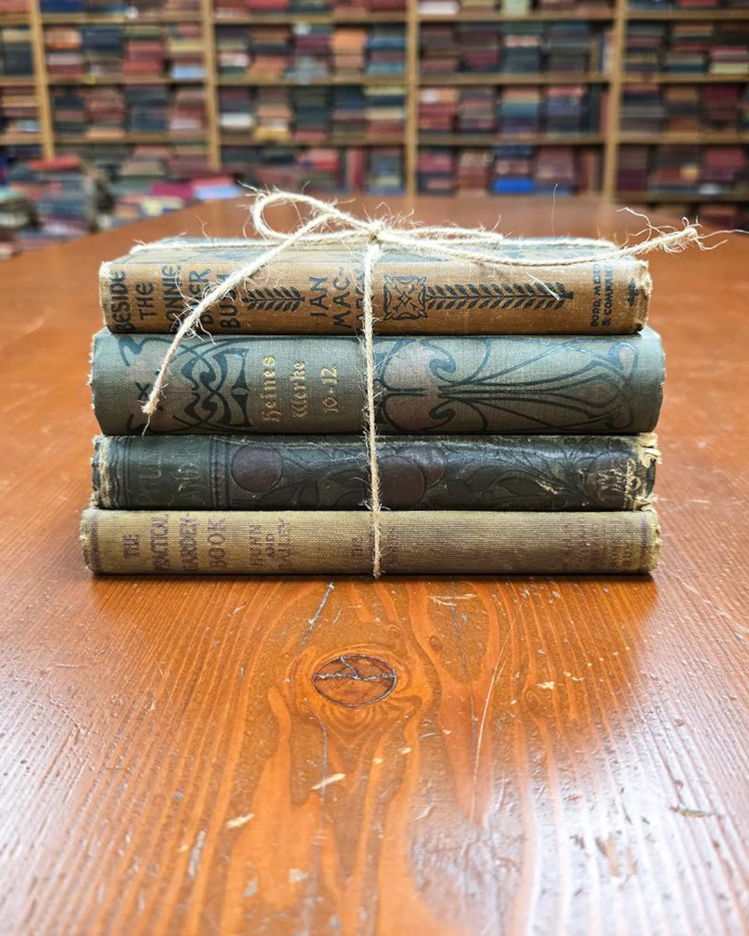 1 Bundle of Petite Vintage Books: Forest - Etsy | Etsy (US)