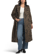 Plus Tuxedo Maxi Coat | Marshalls