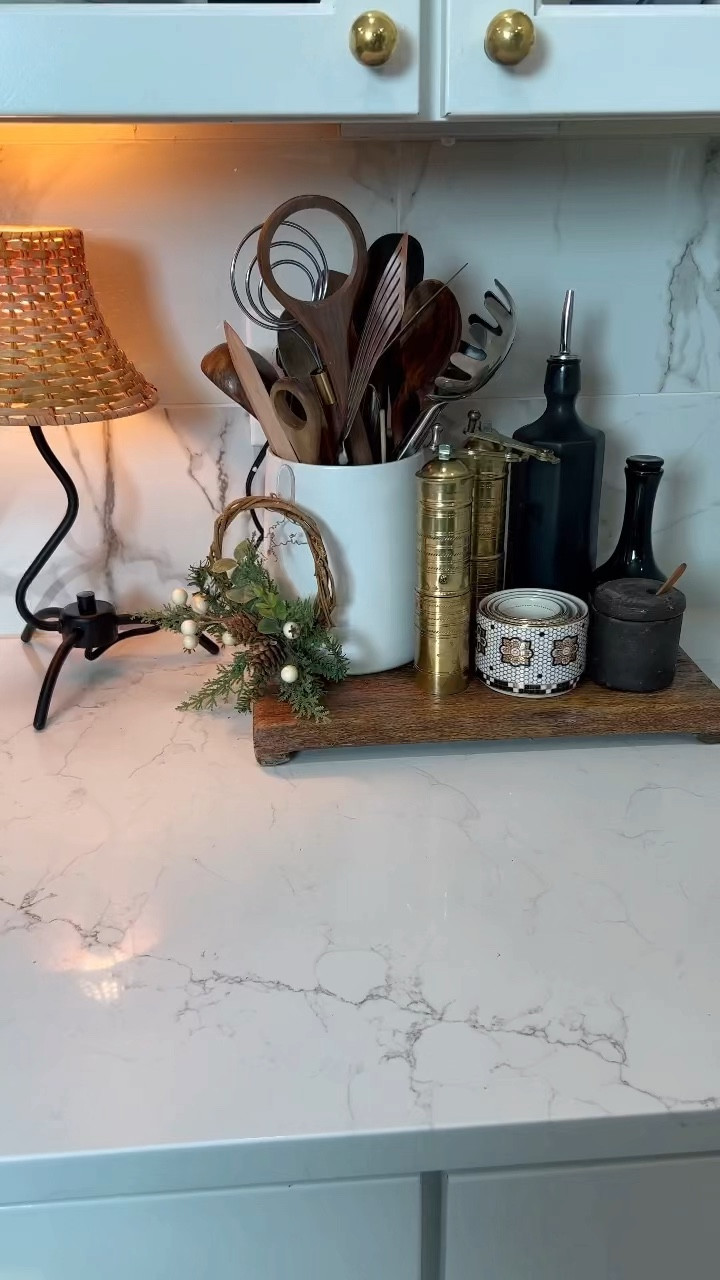 Shop my kitchen 🤍 the exact small wreath is from world market and unfortunately I couldn’t link it for you. I linked similar options along with everything you see in this video.
Comment how you like it below 🤍

Kitchen decor, kitchen organization, Christmas kitchen decorating ideas, cb2 kitchen, world market, table lamp 


#LTKstyletip #LTKhome #LTKHoliday