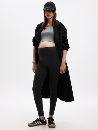 Maternity Everyday Full Panel Leggings | Gap (CA)