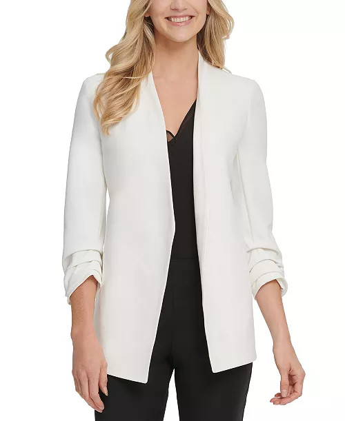 Essential Open Front Jacket | Macy's