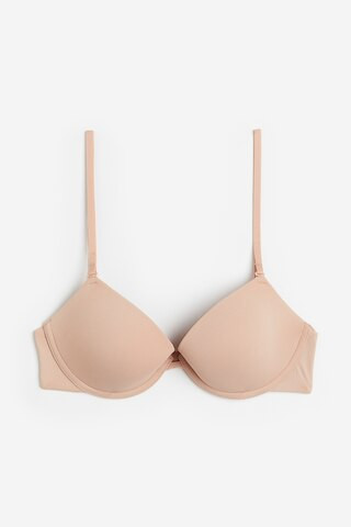 H & M - Wattierter Multiway-BH aus Mikrofaser - Beige - Damen | H&M (DE, AT, CH, NL, FI)
