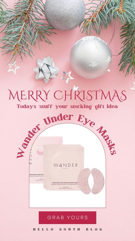 Do you have a friend or a loved one that could use a pick-me-up? Grab a box of Wonder Under Eye Masks for the perfect stocking stuffer! 

Tired eyes be gone! Lol! 

Beauty gift ideas 
Gifts for her 

#LTKHoliday #LTKGiftGuide #LTKbeauty