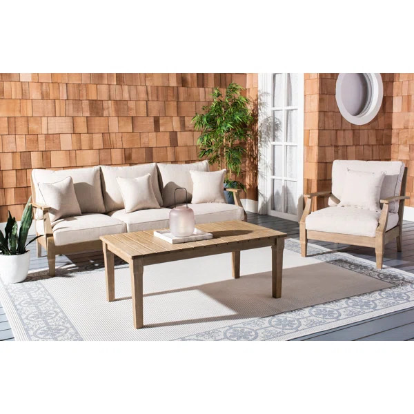 Samya 3 Piece Outdoor Sofa Seating Group with Cushions | Joss & Main