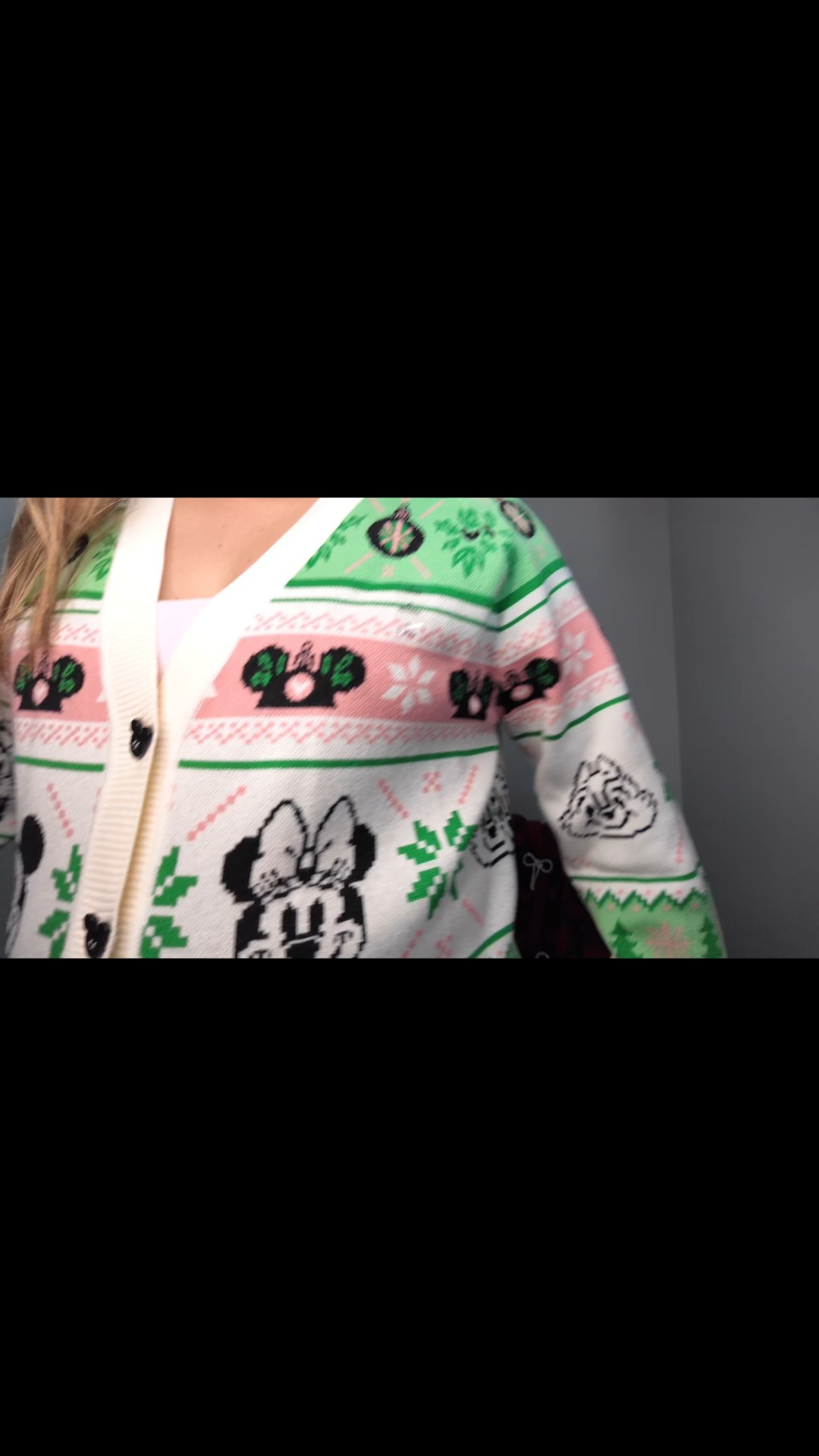 Disney Store Christmas Holiday Mickey Mouse & Friends Cardigan Sweater for Women - runs big! #disneystore #disneystyle #disneychristmas #disneyhaul 

#LTKSeasonal #LTKHoliday #LTKTravel