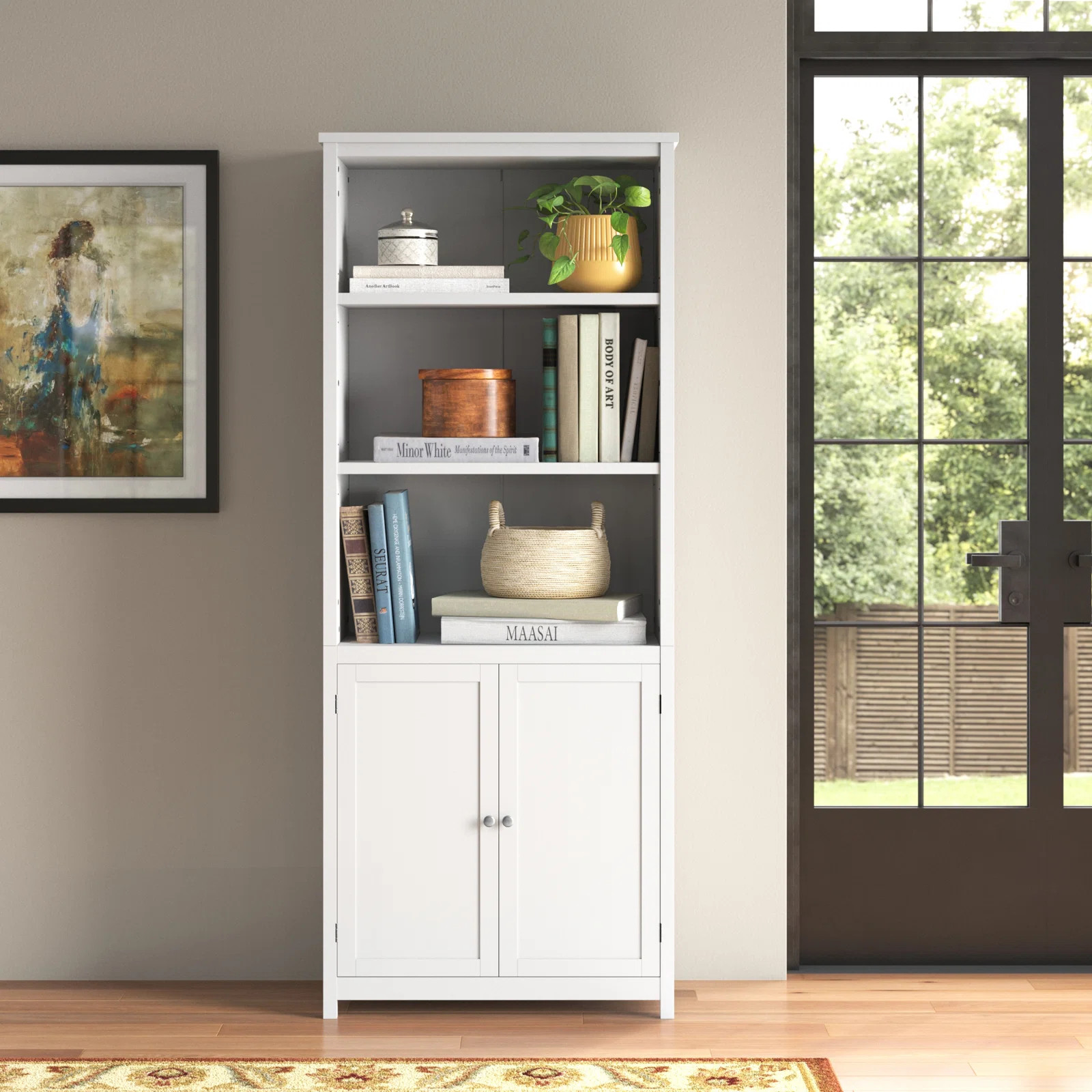 Three Posts Aydan 71.5" H x 29" W Standard Bookcase & Reviews | Wayfair | Wayfair North America