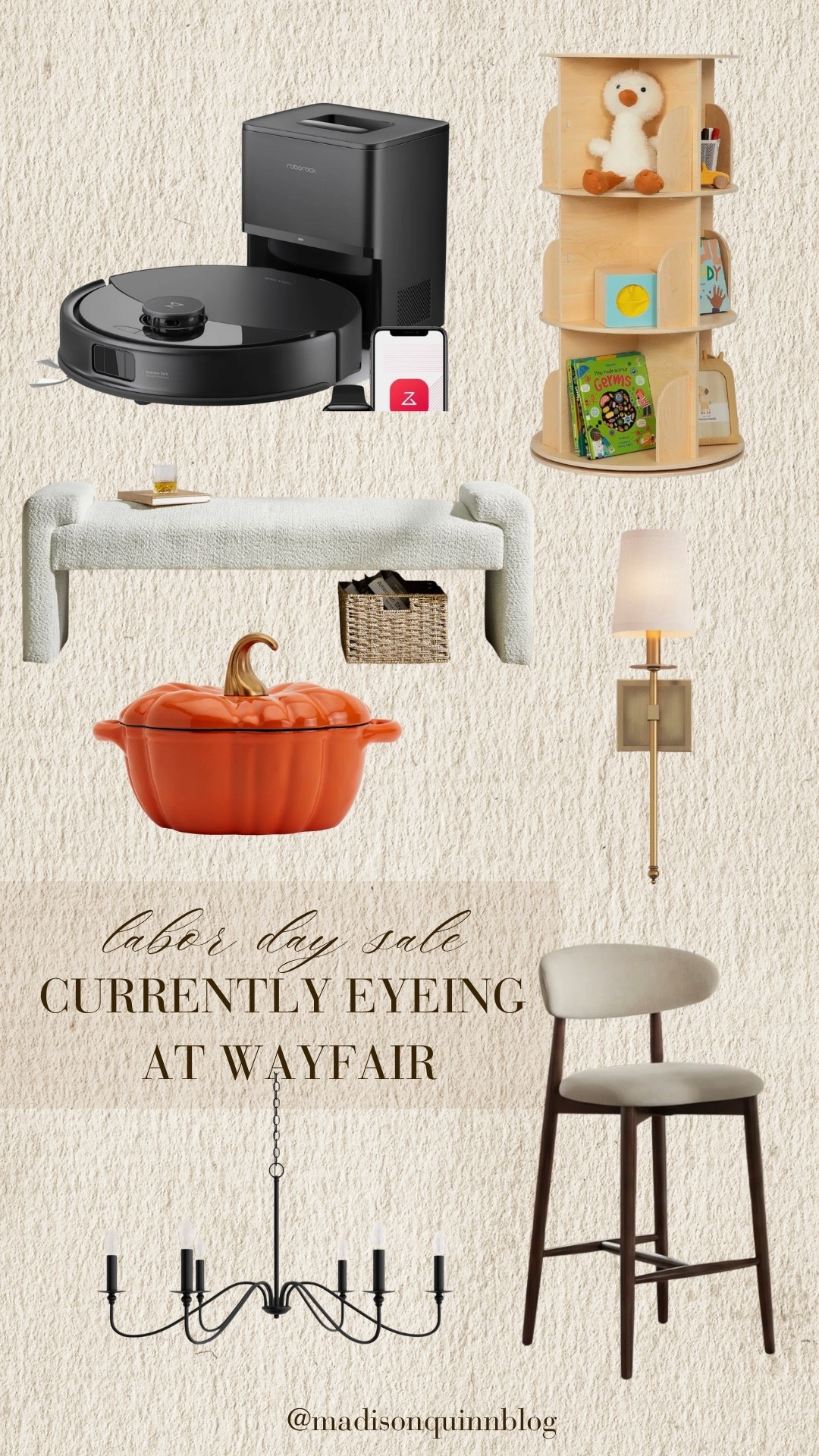 #ad items I’m eyeing at the @Wayfair Labor Day Clearance sale! Items are up to 70% off and the sale ends TODAY! #wayfair #wayfairpartner  #fallitems #labordaysale