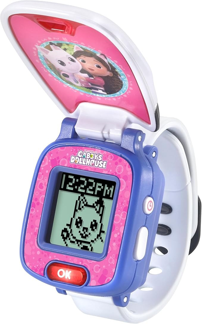 VTech Gabby's Dollhouse Pandy Paws' Paw-Tastic Watch, Official Gabby's Dollhouse Toy, Toddler Wat... | Amazon (UK)