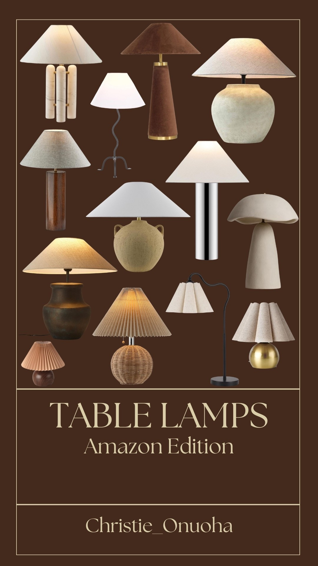 Designer approved table lamps that are gorgeous and all from Amazon! 

#LTKHome
