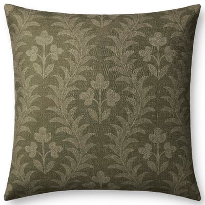 Magnolia Home by Joanna Gaines x Loloi Isola Pillow PMH-0078 Floral / Botanical Pillow | Rugs Dir... | Rugs Direct