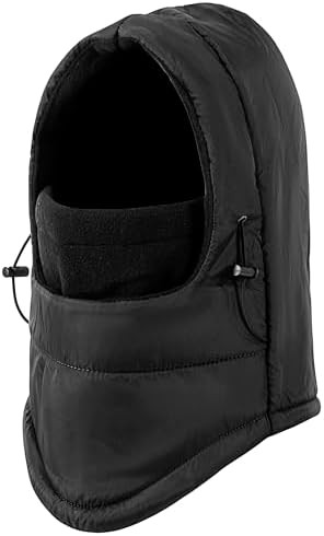 Balaclava Ski Mask Fleece Lining Windproof Warm Adjustable Thermal Winter Cold Weather Face Mask ... | Amazon (US)