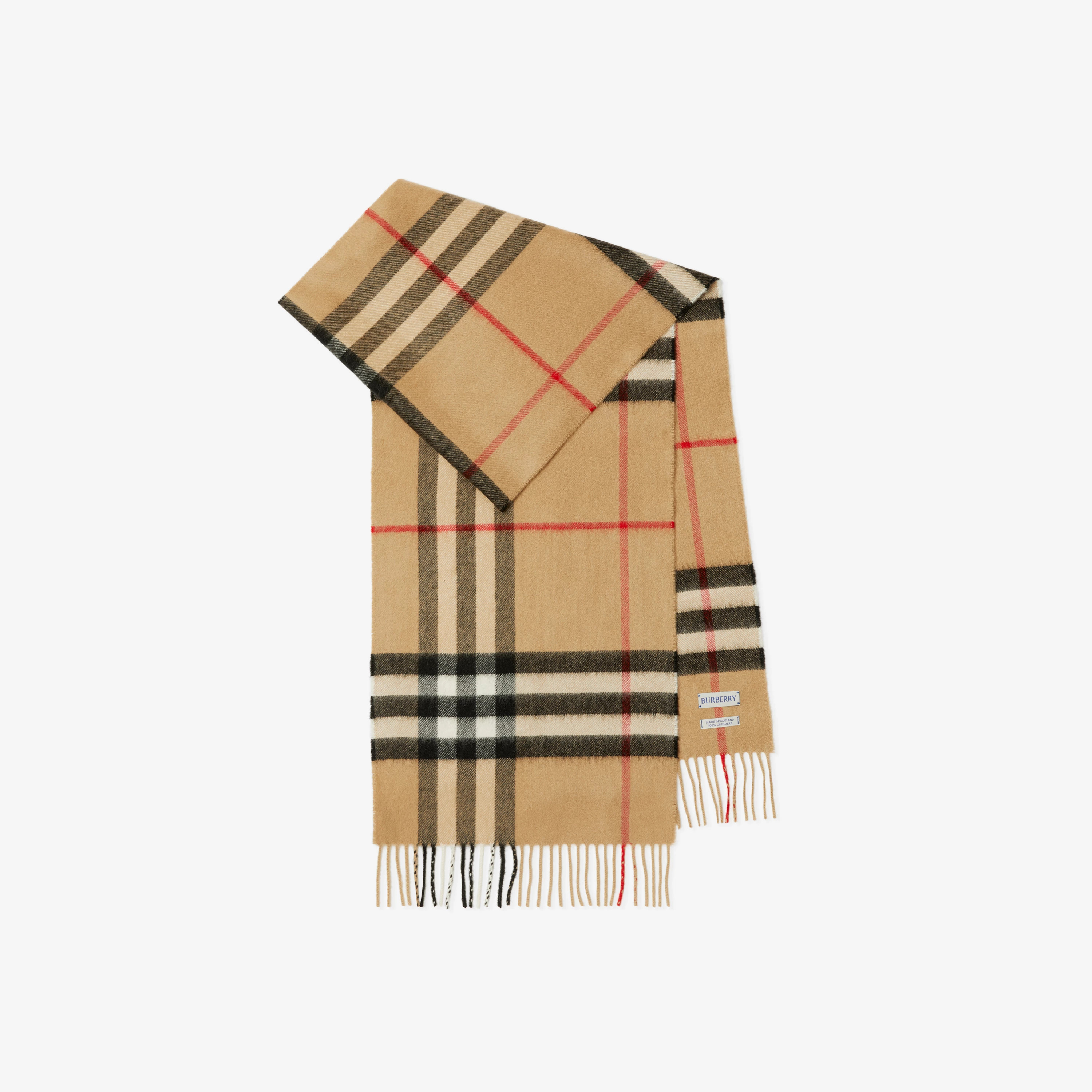 Check Cashmere Scarf | Burberry (US)