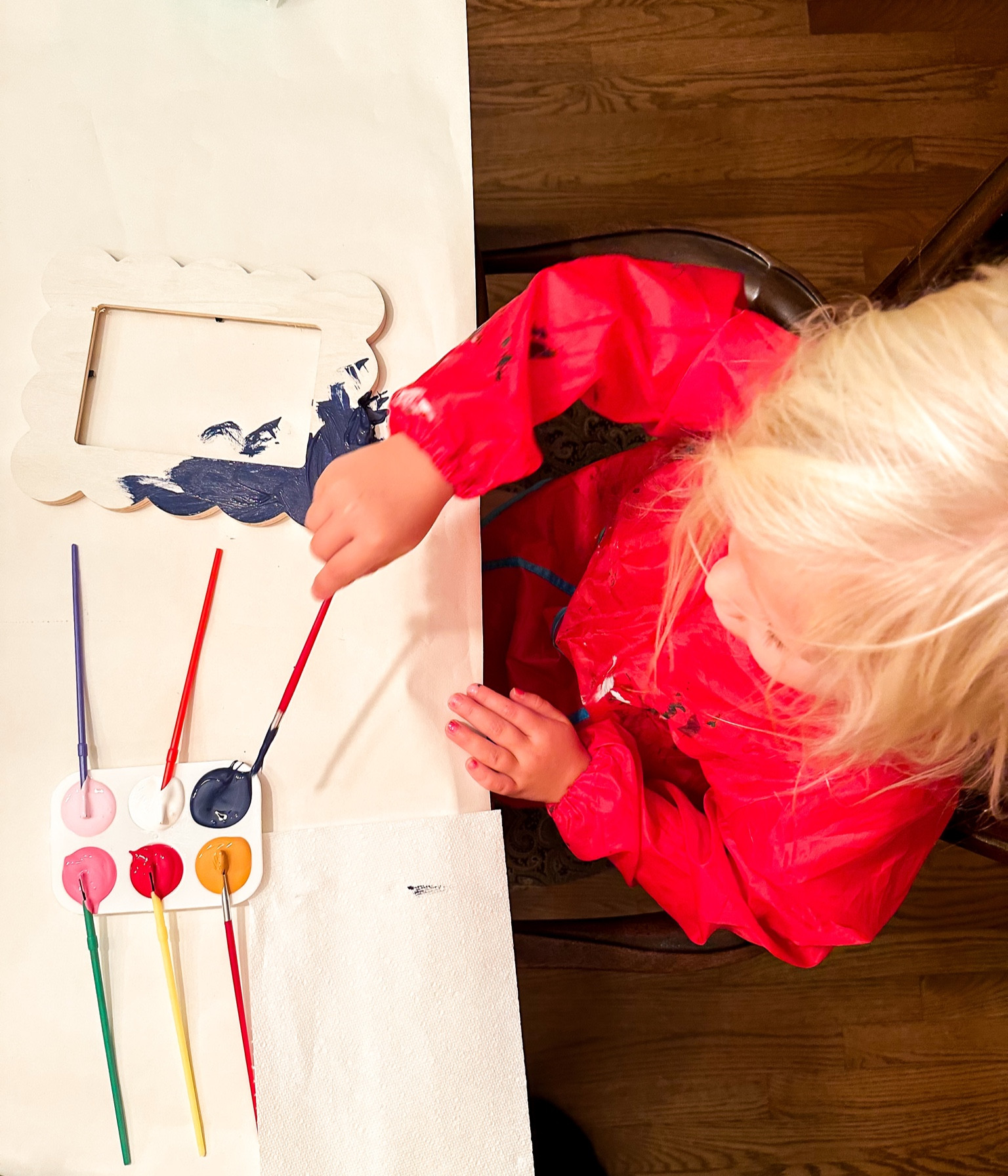 Run to Michael’s and snag this wooden frame— guaranteed peace and quiet! 🩷🤪

Sweet little artsy girl!

#LTKkids #LTKhome #LTKfamily