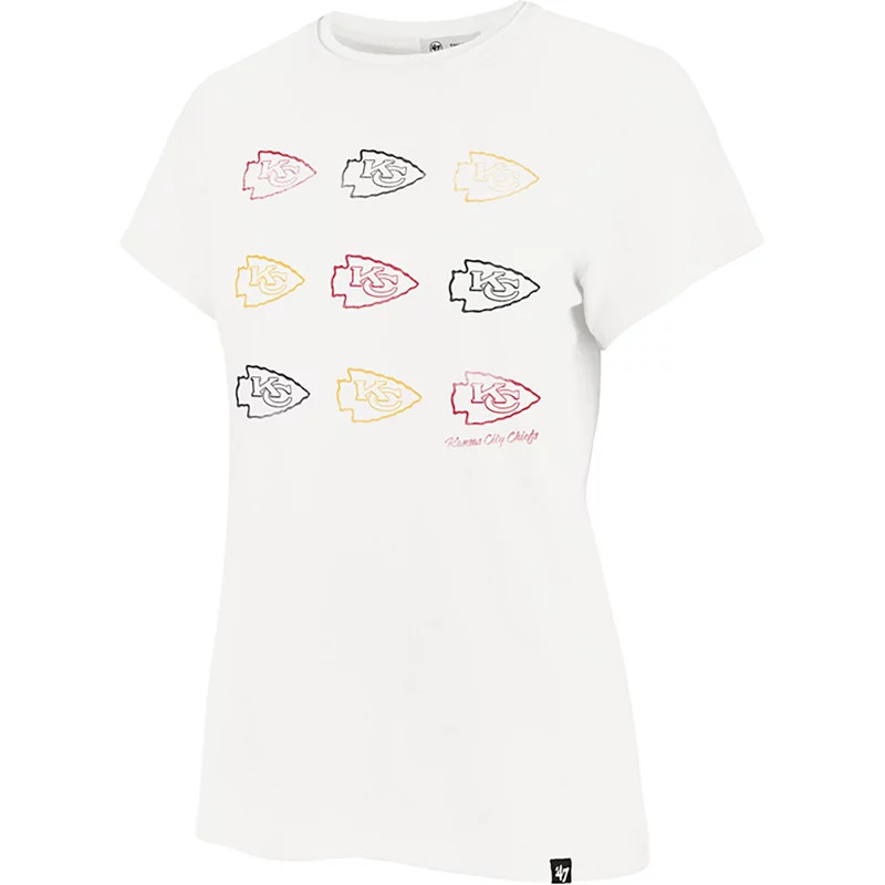 47 Women's Kansas City Chiefs Wild Dreams Frankie T-shirt | Academy Sports + Outdoors