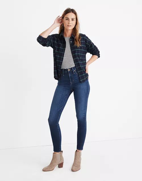 Petite 10" High-Rise Skinny Jeans: Insuluxe Denim Edition | Madewell