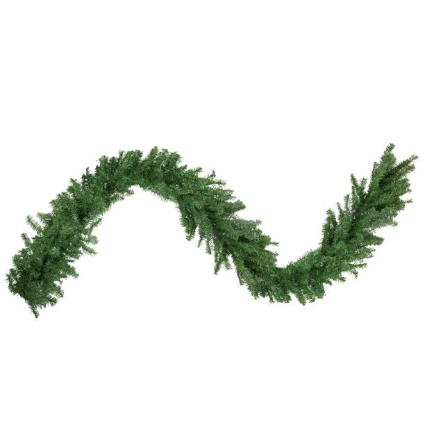 Northlight 9 ft. Canadian Pine Unlit Christmas Garland | Walmart (US)