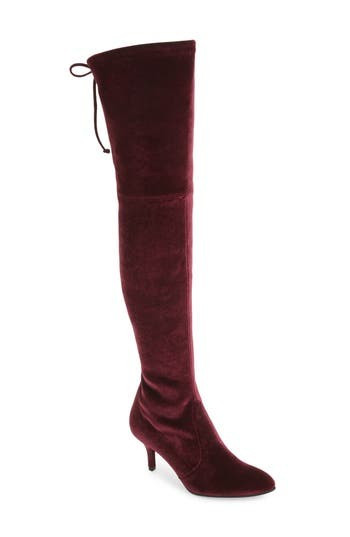 Women's Stuart Weitzman Tiemodel Over The Knee Stretch Boot | Nordstrom