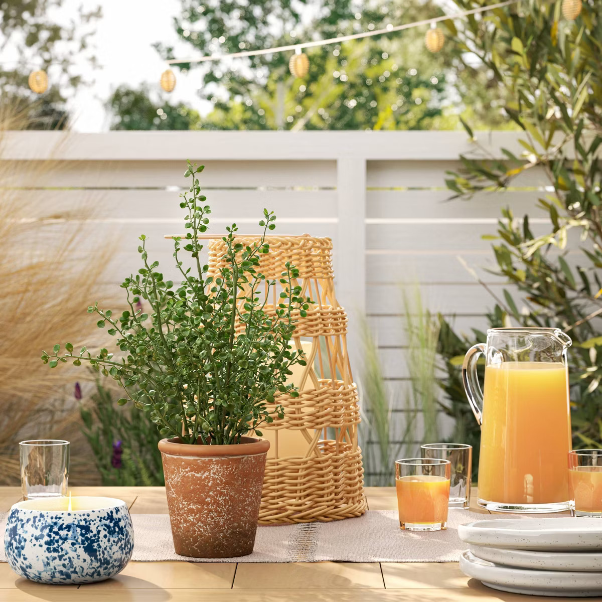 16" Unsheared Boxwood Artificial Plant - Threshold™ designed with Studio McGee | Target