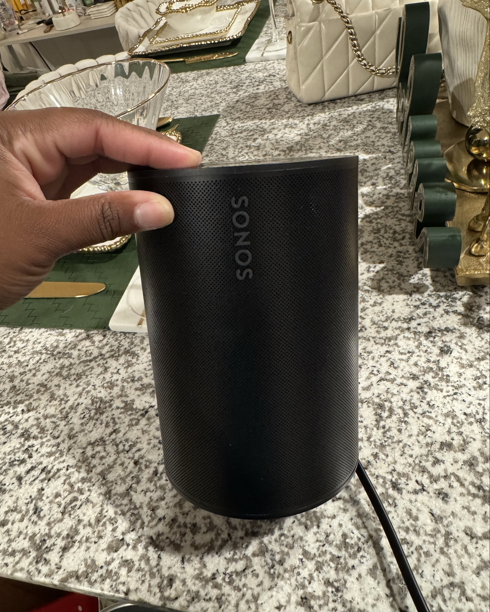 Studio apartment approved. Loud, clear, and fills the space without distortion. If you want to hear how it actually sounds, check my Instagram @LADYSHANL (yes… you’ll hear me try to sing 😂). Love this speaker.

#LTKHome