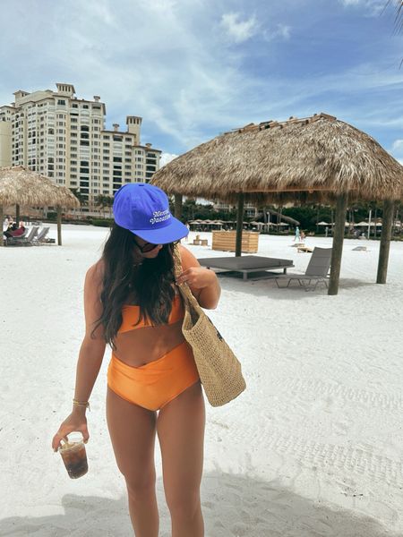 50% off all bikinis and swim at aerie 

Orange bikini 
Summer outfit 
Vacation outfit 
Beach outfit 

#LTKSwim #LTKSaleAlert #LTKStyleTip