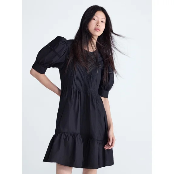 Scoop Women's Lace Mini Dress, Sixes XS-XXL | Walmart (US)