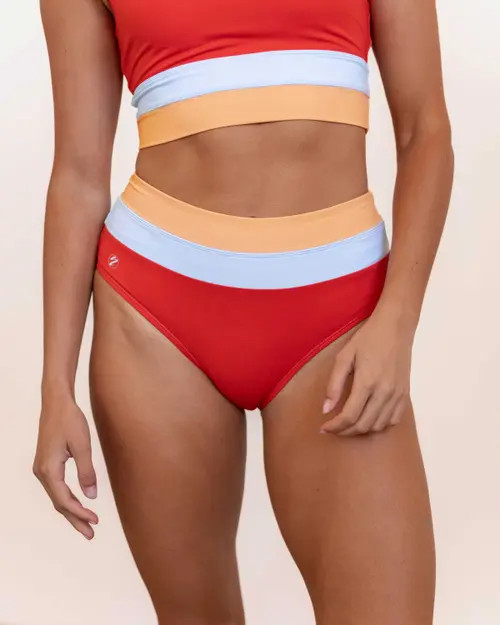 Nani Swimwear Colorblock Swim Bottom in Piper at Nordstrom, Size Small | Nordstrom