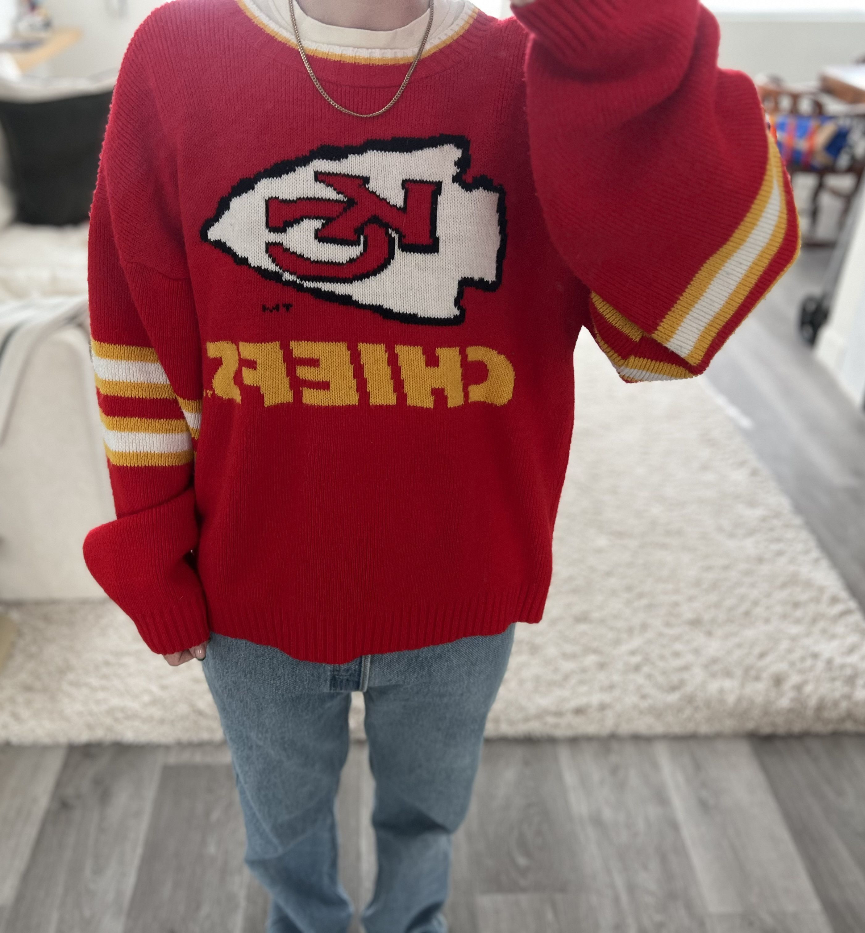Vintage Vintage 90s Kansas City Chiefs Knit Sweater | Grailed | Grailed