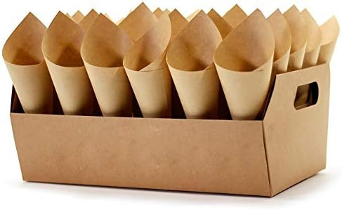 Wedding Confetti Cone Stand Box - 30pieces of Cone Papers and 30Holes for 30 Confetti Cones box (... | Amazon (US)