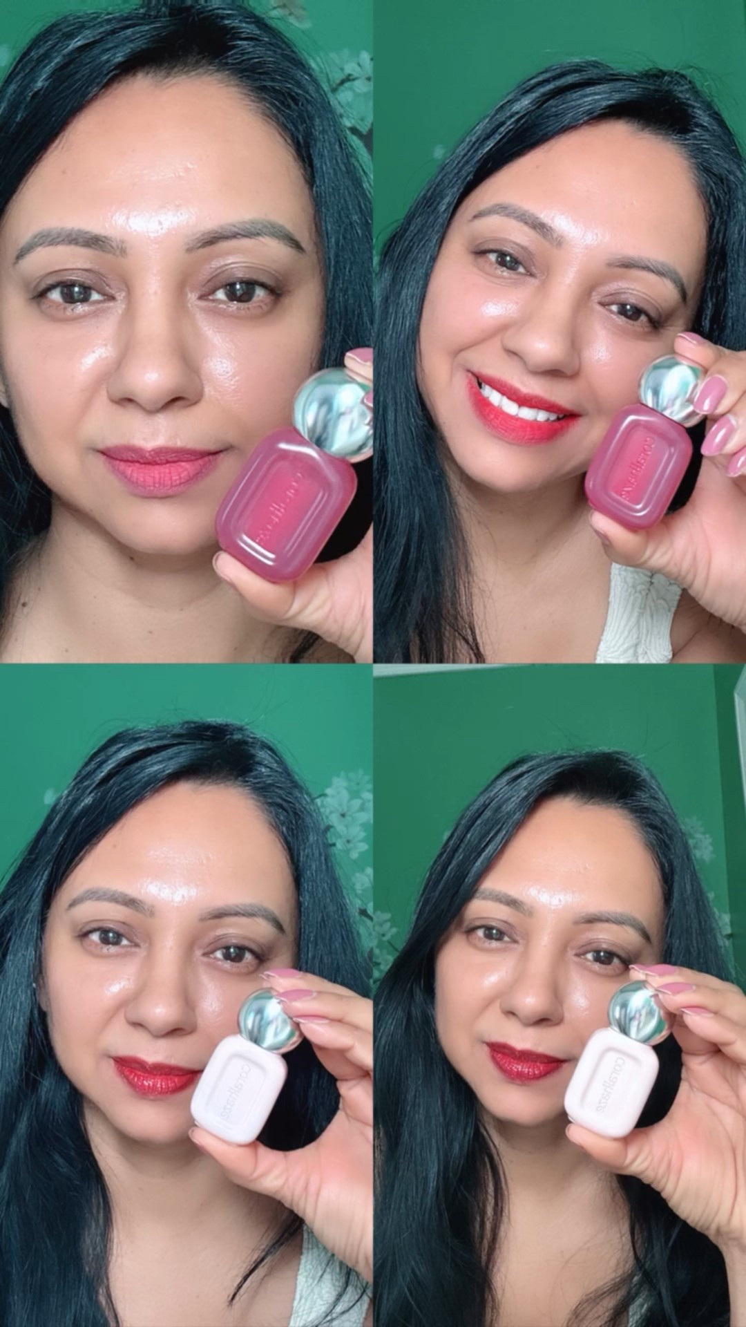 Let me introduce you to Korean beauty lip tint  @coralhaze_beauty 
Now you can get  the dewy glow in 10 seconds, it is buildable and longlasting, the stain is smudge proof and transfer proof @hitrons_solutions 
Bare Velvet Tint in shades 304 and 306 
Dew Drop Tint in shades 210 and 207 These are creamy velvet texture, long lasting gives you fuller finish in one application.
Can be used for lip or cheeks

#CORALHAZE #KBeauty #KoreanLip #GlowyLiptint

#LTKGiftGuide #LTKHoliday #LTKgrwm