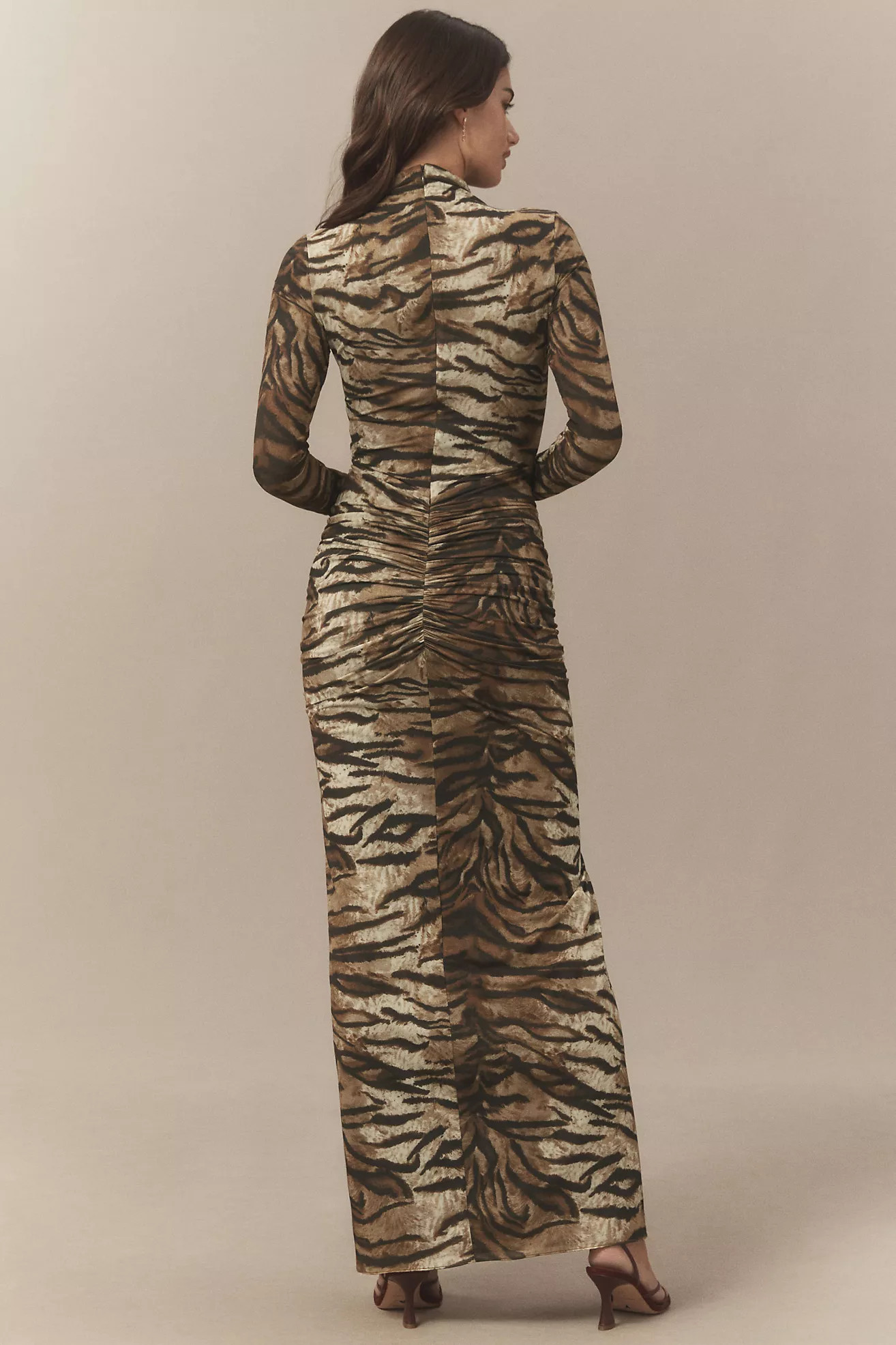 Ronny Kobo Scorpio Ruched Jersey Maxi Dress | Anthropologie (US)