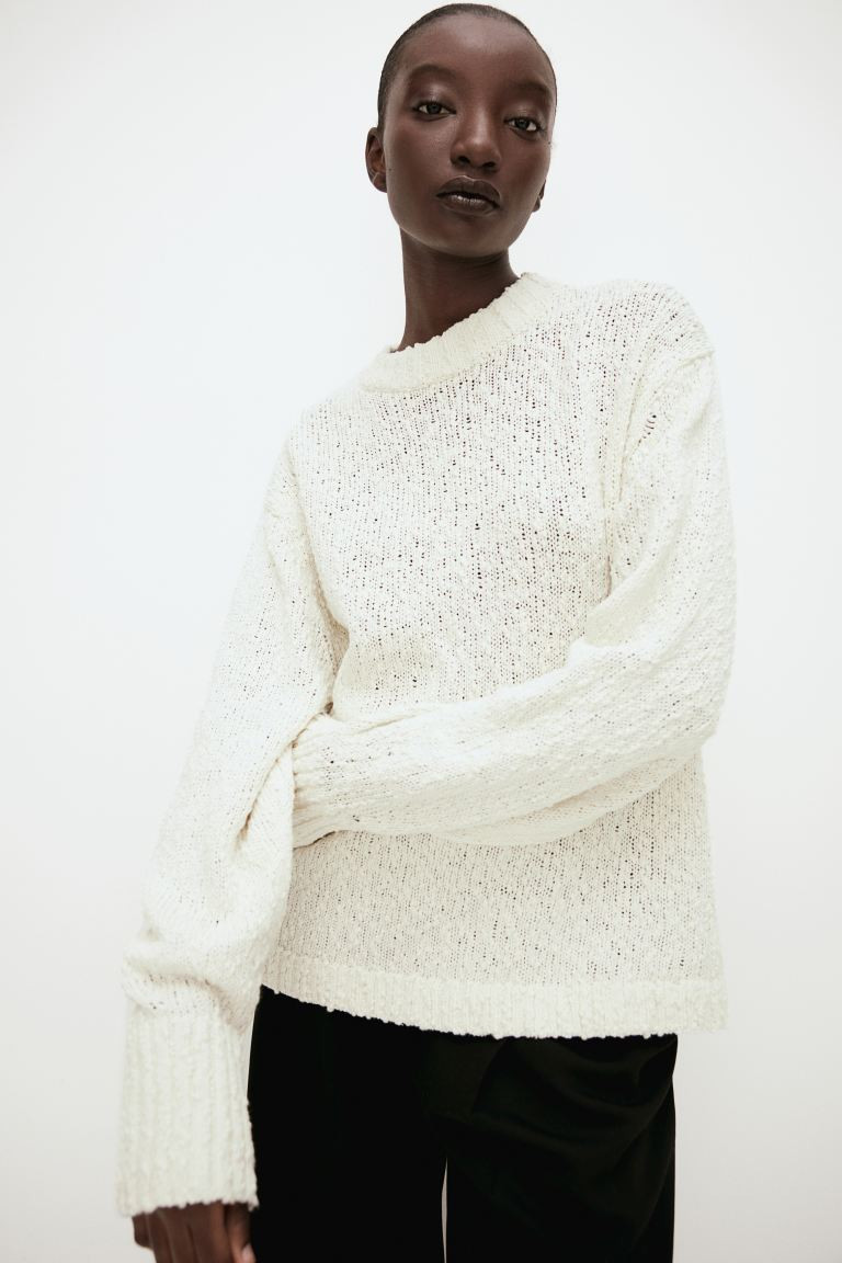 Silk-blend jumper | H&M (UK, MY, IN, SG, PH, TW, HK)