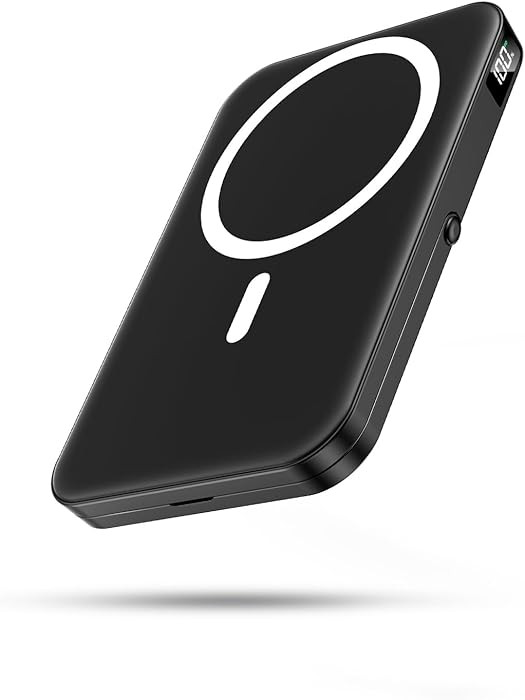 Portable Charger for Magsafe Battery Pack,10000mAh Power Bank with Foldable Stand,Travel Essentia... | Amazon (US)