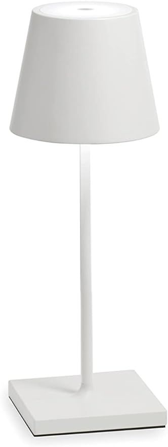 Zafferano Poldina Pro Mini Table Lamp (Color: White) in Aluminum, IP54 Protection, Indoor/Outdoor... | Amazon (US)
