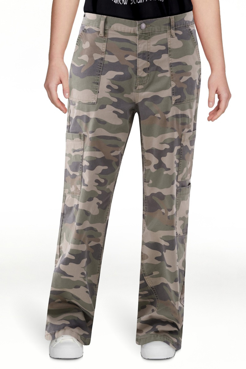 No Boundaries Wide Leg Cargo Pants, 31.5'' Inseam, Women's | Walmart (US)