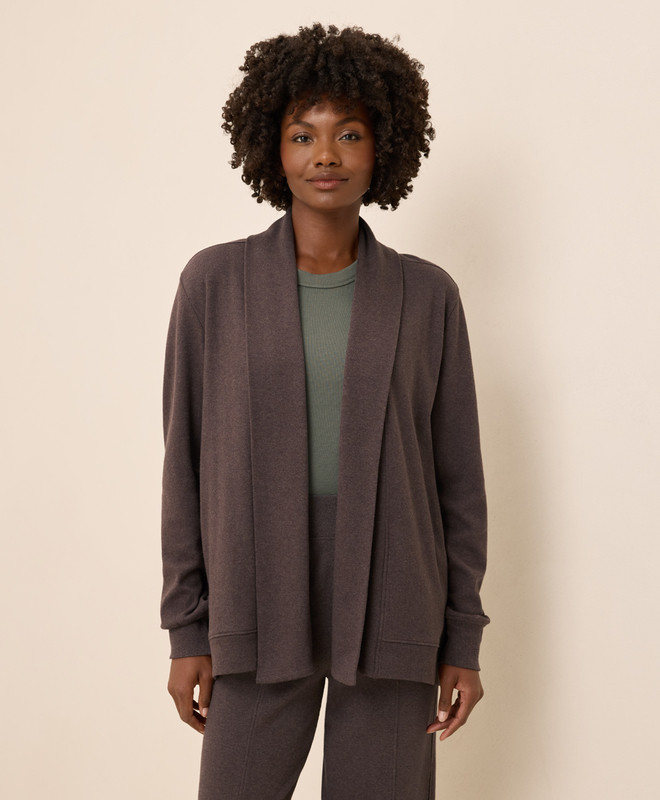 Women’s Airplane Drape Cardigan made with Organic Cotton | Pact | Pact Apparel