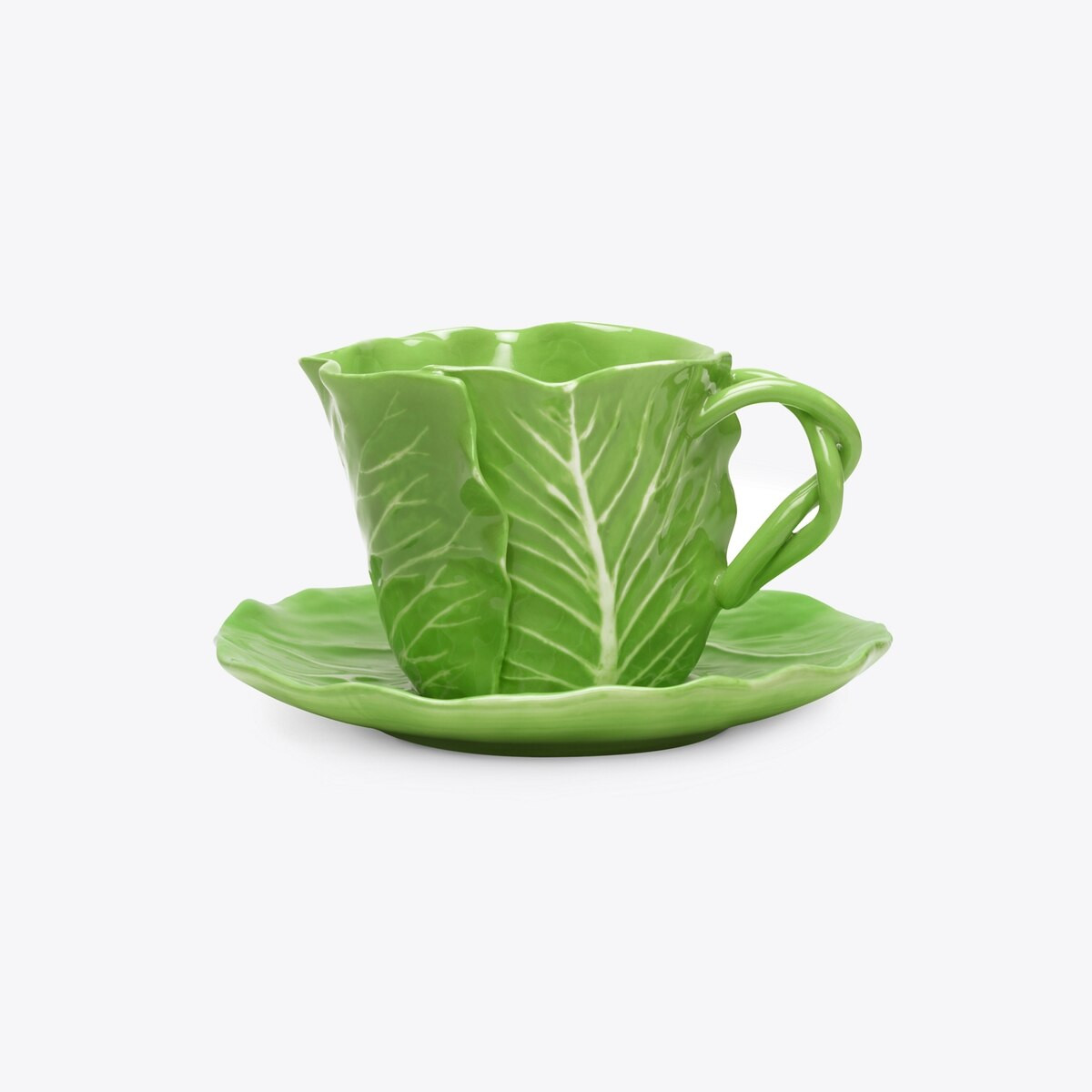 Lettuce Ware Cup & Saucer, Set Of 2 | Tory Burch (US)