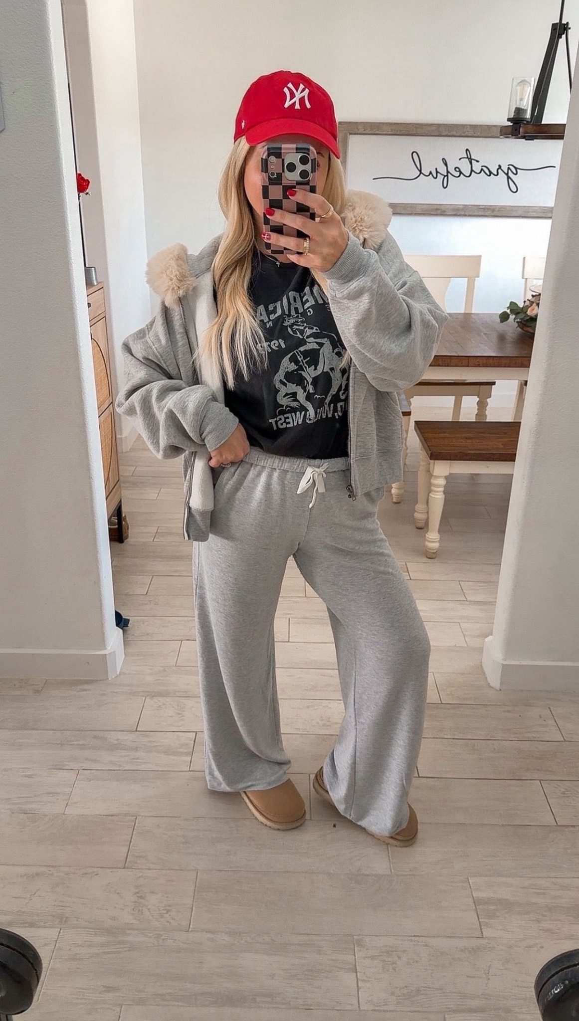 Comfy cute ootd 
Tee m
Sweatpants small
Ugg clogs tts
Jacket large 
Target outfit

#LTKFindsUnder50 #LTKootd #LTKFindsUnder100