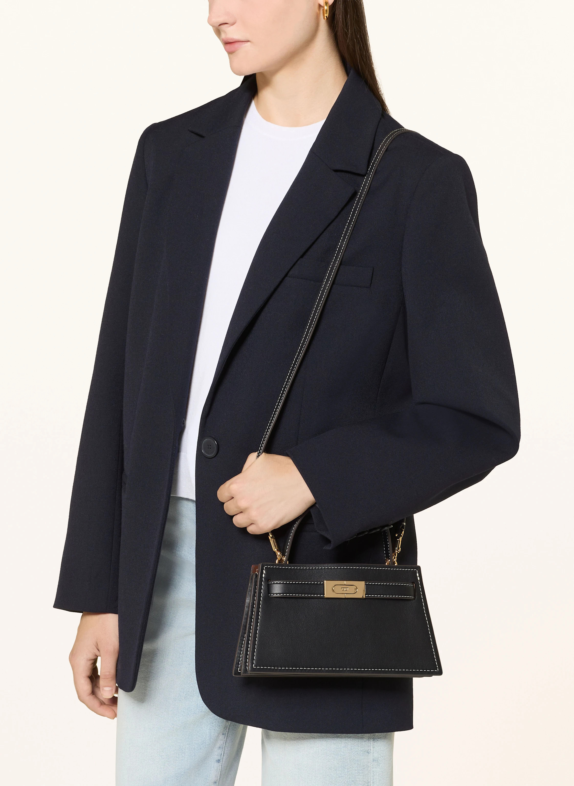 TORY BURCH Handtasche LEE RADZIWILL PETITE in schwarz | Breuninger (DACH)