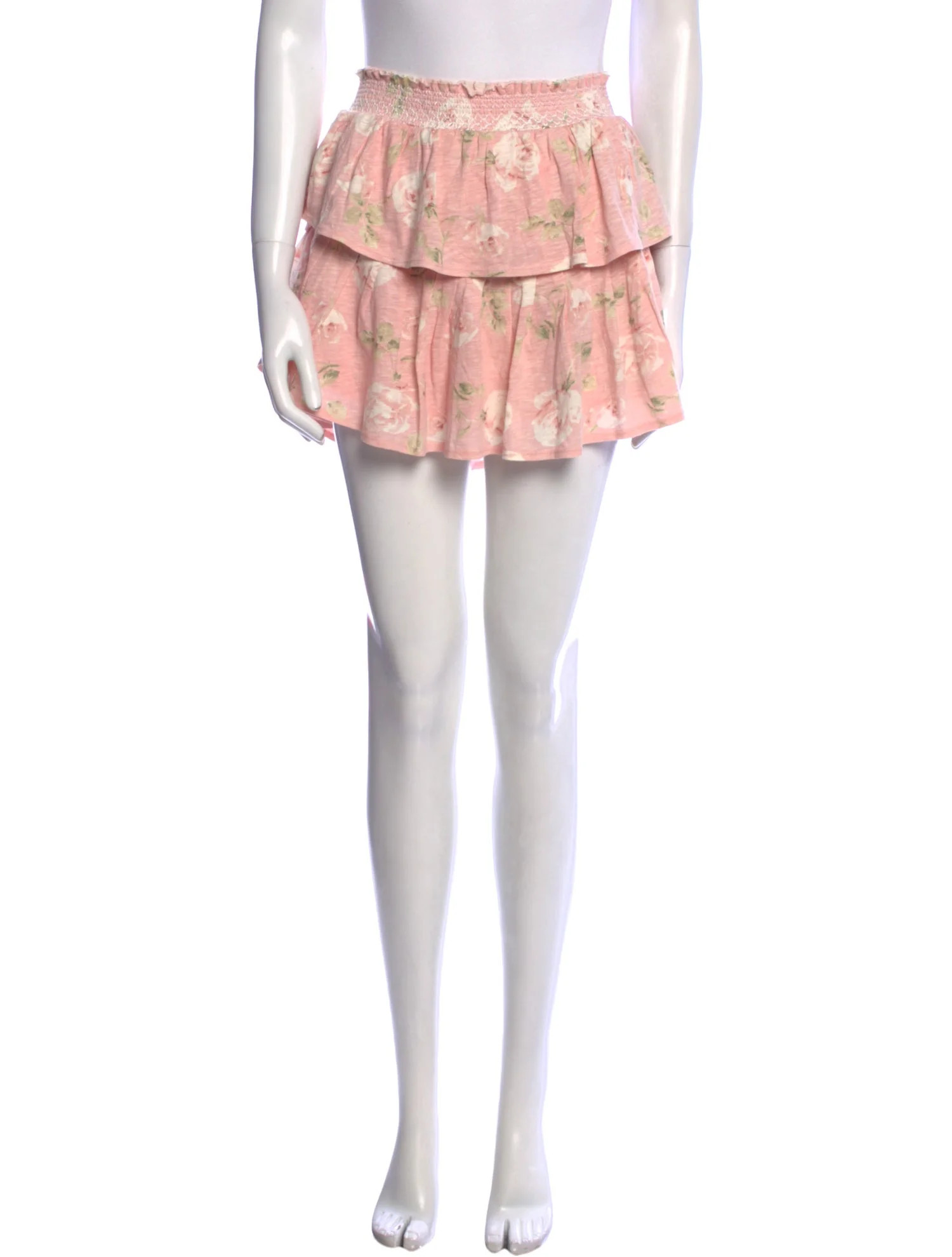 Floral Print Mini Skirt | The RealReal