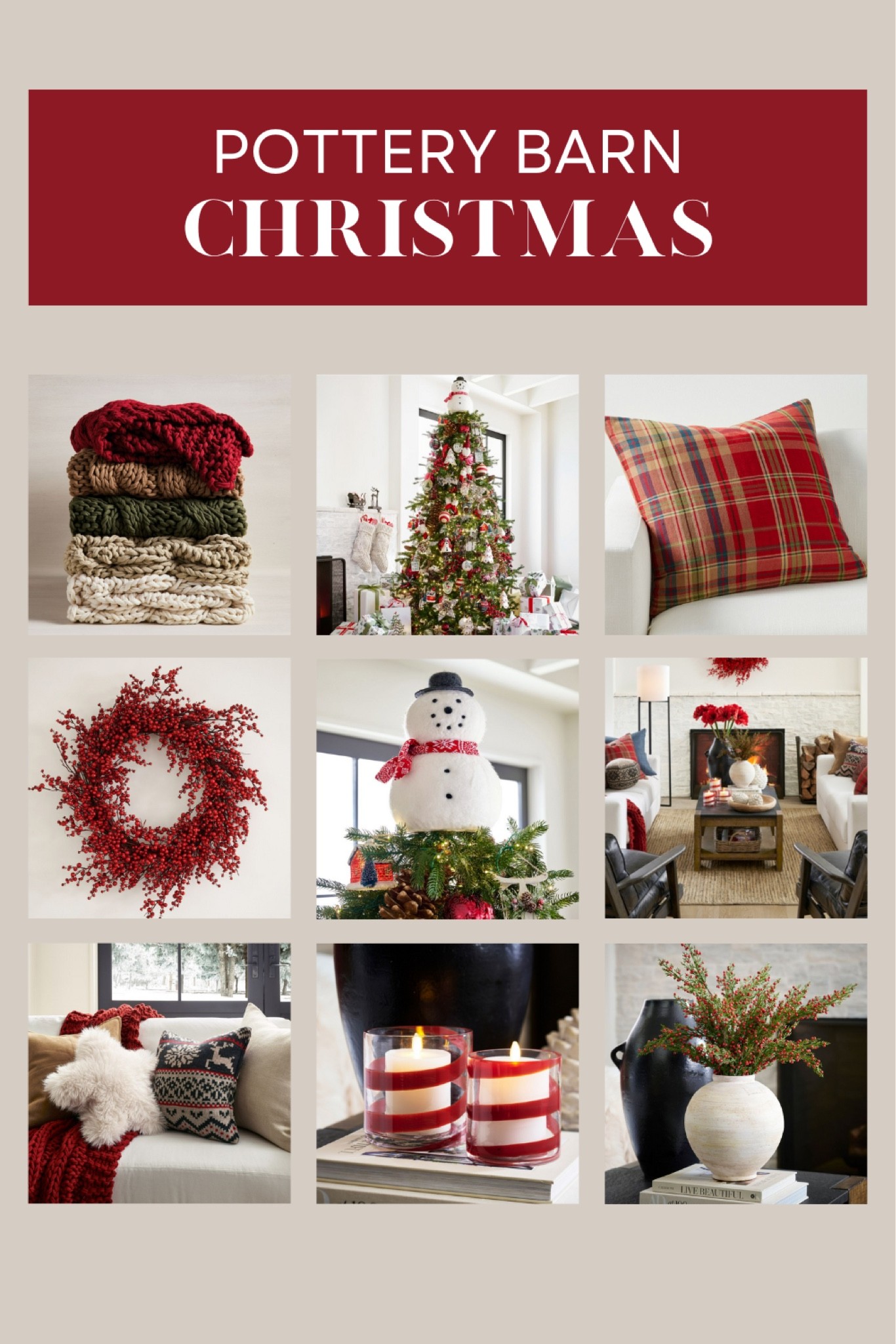 Favorite this post to get notifications on sales! 

Traditional Christmas Decorations from Potter Barn. 

#christmasdecorations #christmastree #christmasgiftideas #wreath

#LTKSeasonal #LTKHoliday #LTKhome